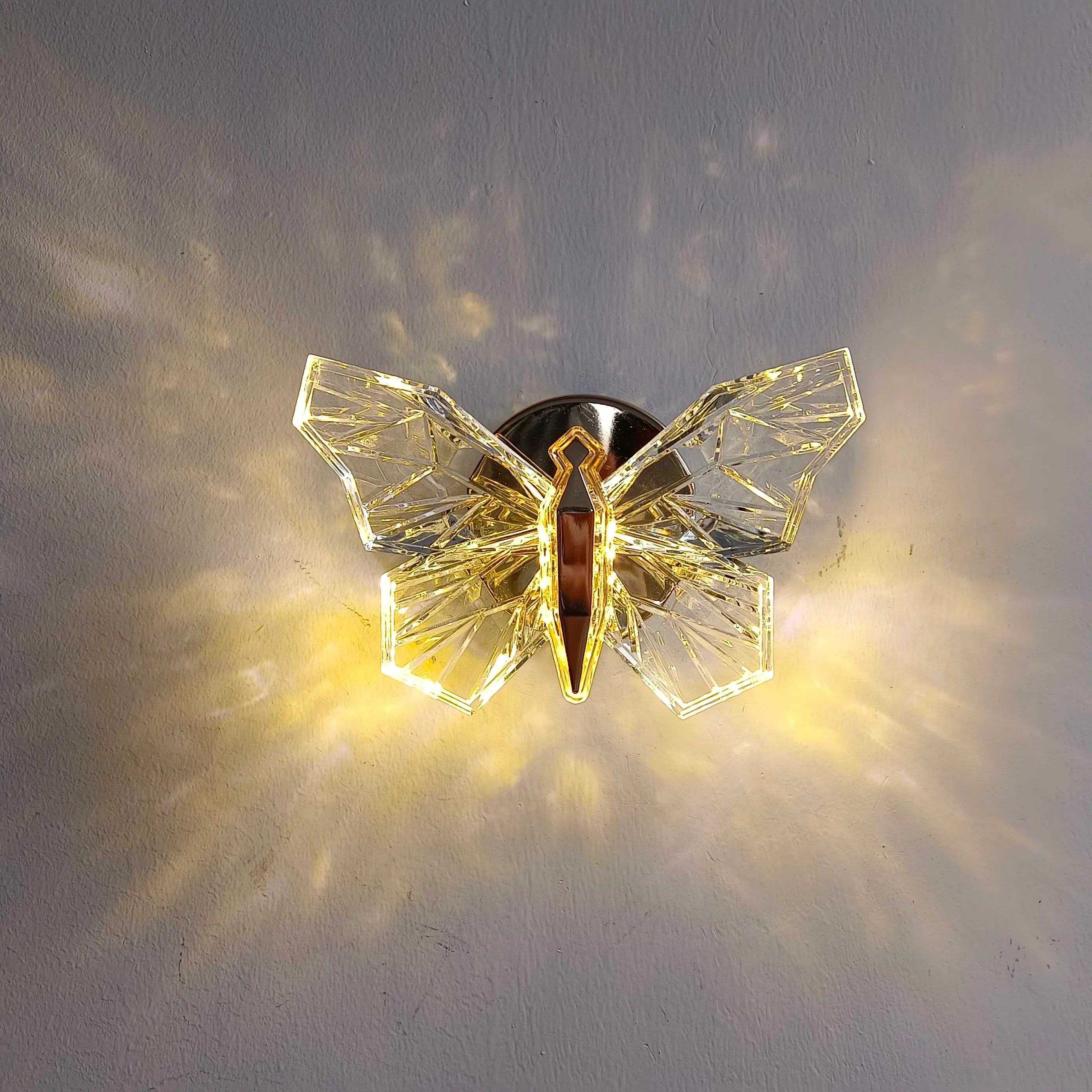 Afralia™ Nordic Butterfly Wall Lamp for Luxe Home Decor & Elegant Living Spaces