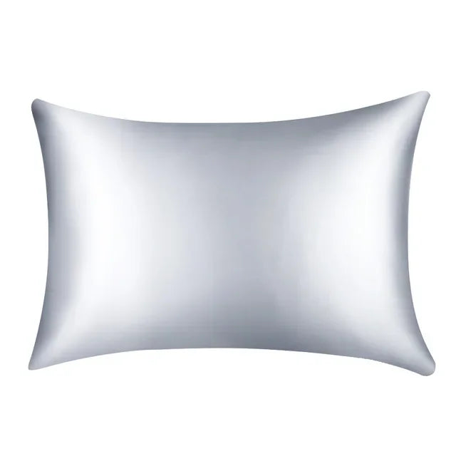 Afralia™ Soft Satin Pillowcase Set of 1, 48x74cm, Pure Emulation Silk, Solid Color