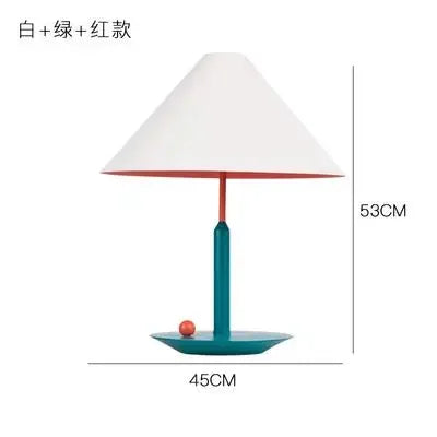 Afralia™ Nordic Bucket LED Desk Lamp - Modern Bedroom Bedside Decoration Table Light