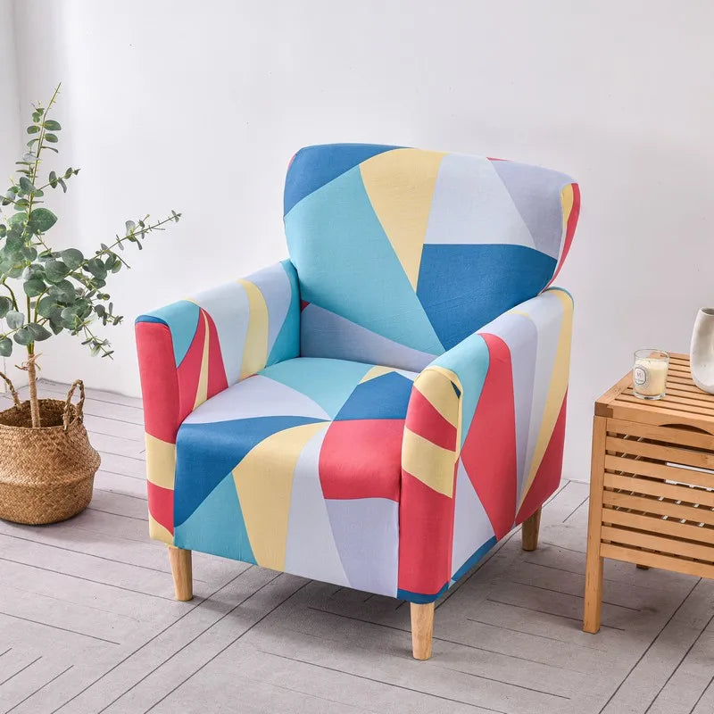 Afralia™ Accent Chair Cover Slipcovers | Stretch Sofa Couch Case