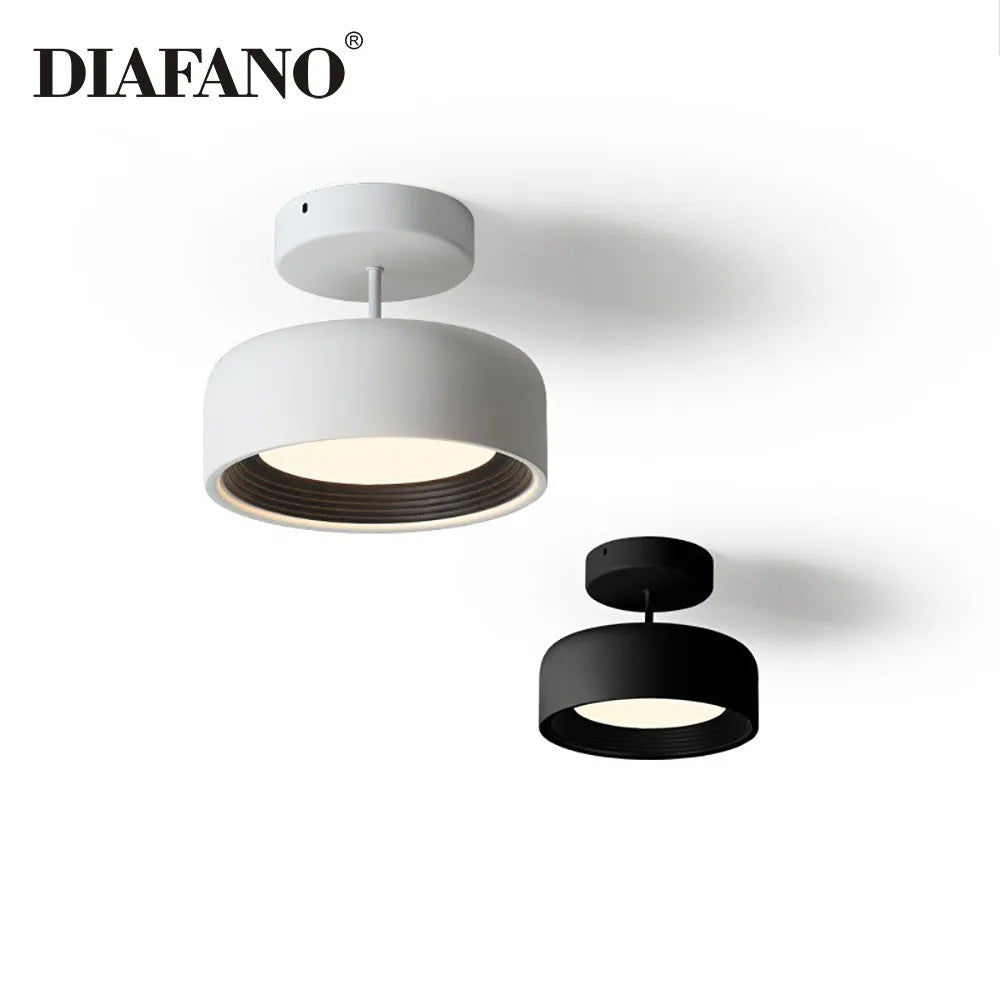 Afralia™ Modern White LED Ceiling Chandeliers for Luxurious Living Room and Bedroom Lighting