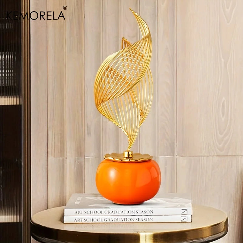 Afralia™ Ceramic Statue | Nordic Creative Light Luxury Living Room Decoration