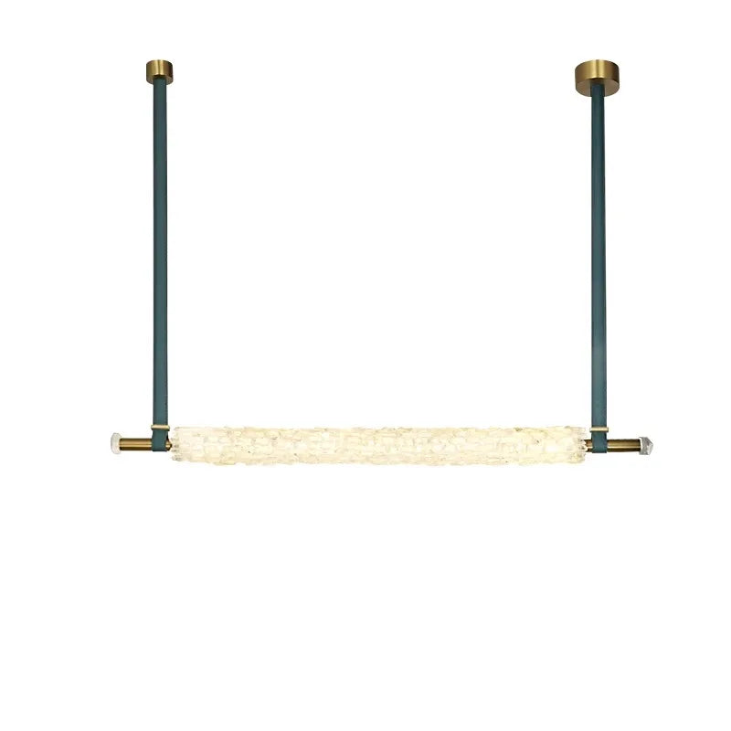 Afralia™ Luxury Crystal Chandelier Pendant Lamp for Dining Table Home Decor