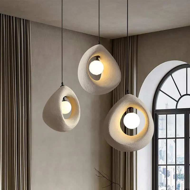 Afralia™ Nordic Retro LED Pendant Lights - Modern Design Ceiling Chandelier for Home Decor