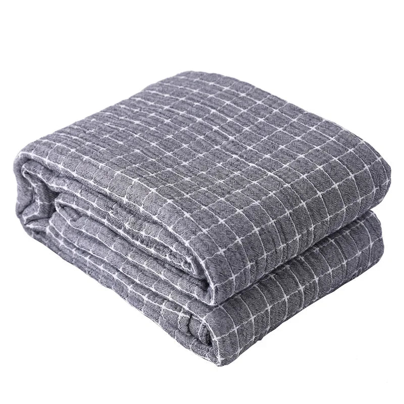 Afralia™ Cotton Gauze Sofa Cover - Multifunctional Throw Blanket