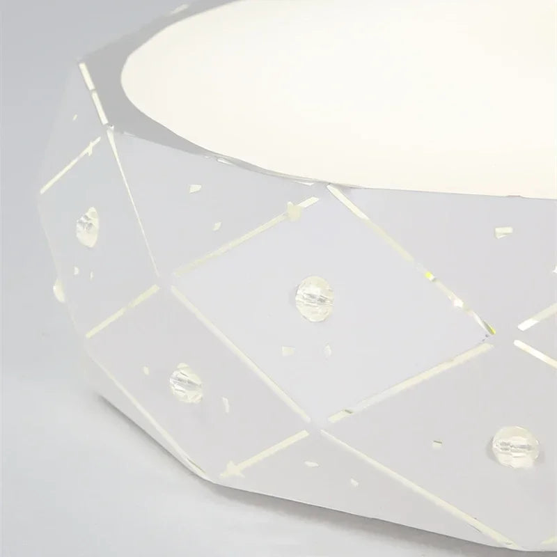 Afralia™ Pink Kawaii LED Ceiling Light for Girl's Bedroom