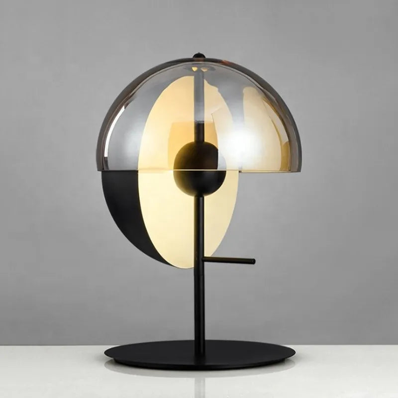 Afralia™ Glass Designer Bedside Lamp: Modern Nordic Luxury Art for Bedroom, Living Room, Study