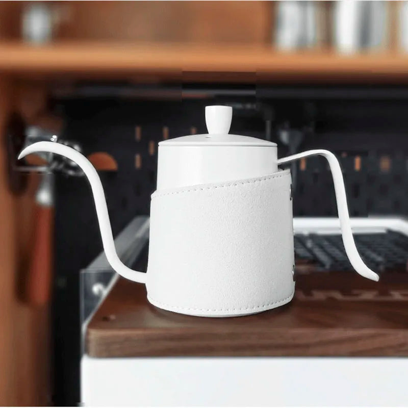 Afralia™ Pour Over Gooseneck Coffee Kettle, 350ml Stainless Steel Espresso Pot