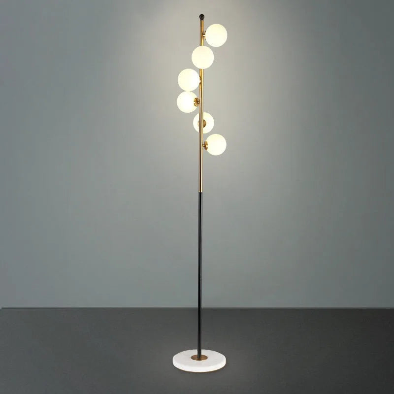 Afralia™ Glass Floor Lamp: Postmodern Nordic Design for Home Decoration