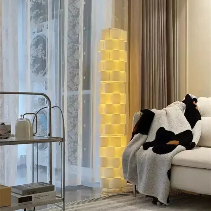 Afralia™ Elegant Luxury Vertical Floor Lamp for Living Room, Bedroom, and Sofa Decor