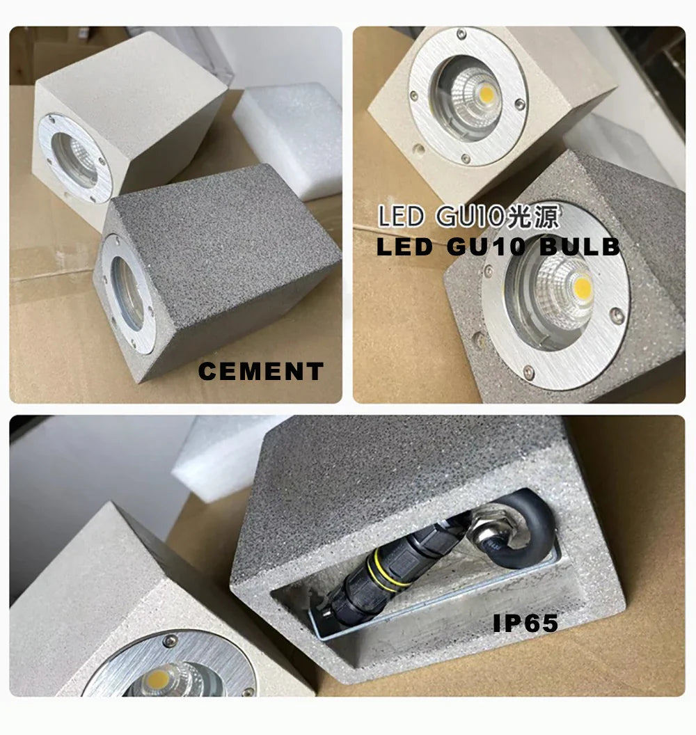 Afralia™ Japanese Style Wall Lamp with IP65 Waterproof Design