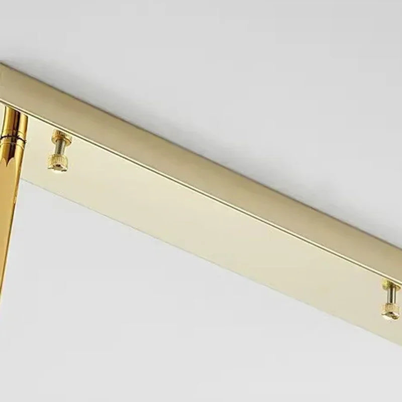 Afralia™ Nordic Crystal Kitchen Island Chandelier - Luxury Rectangle Pendant Light