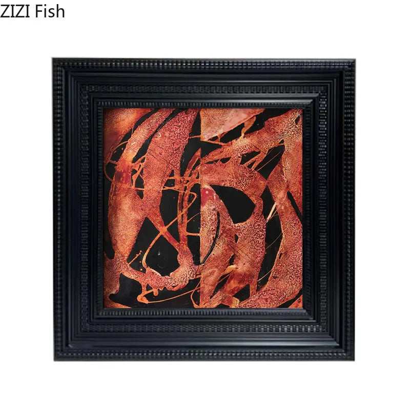 Afralia™ Abstract Modern Wall Art Hanging Decor Irregular Lines Relief Picture