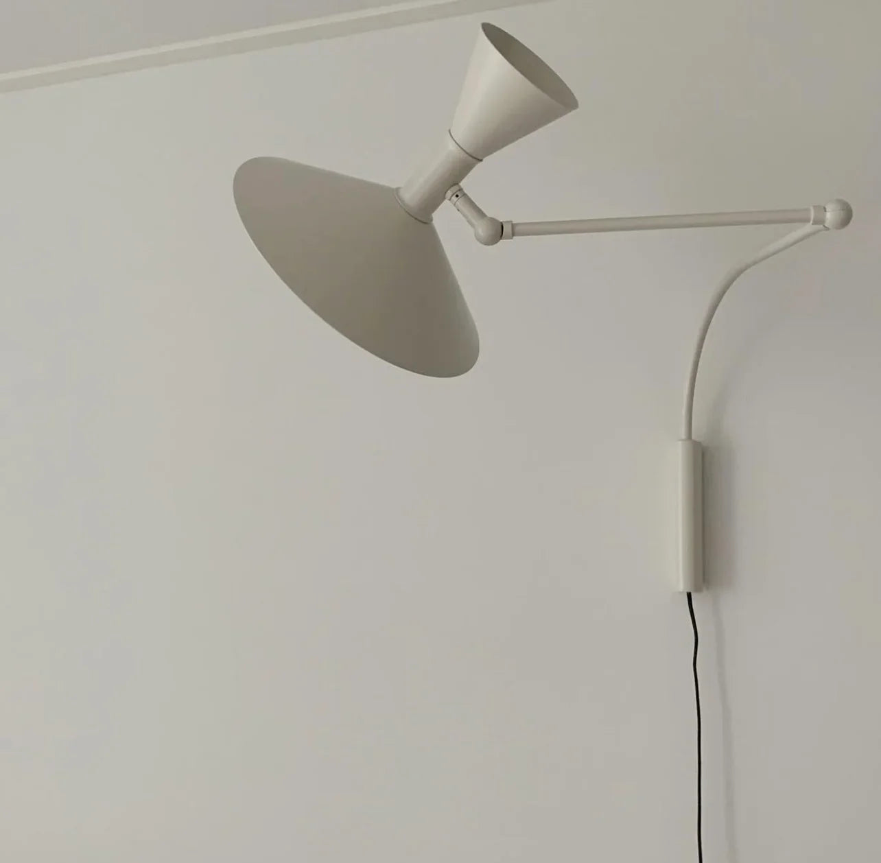 Afralia™ Nordic Rotatable Horn Wall Lamp for Creative Living Room