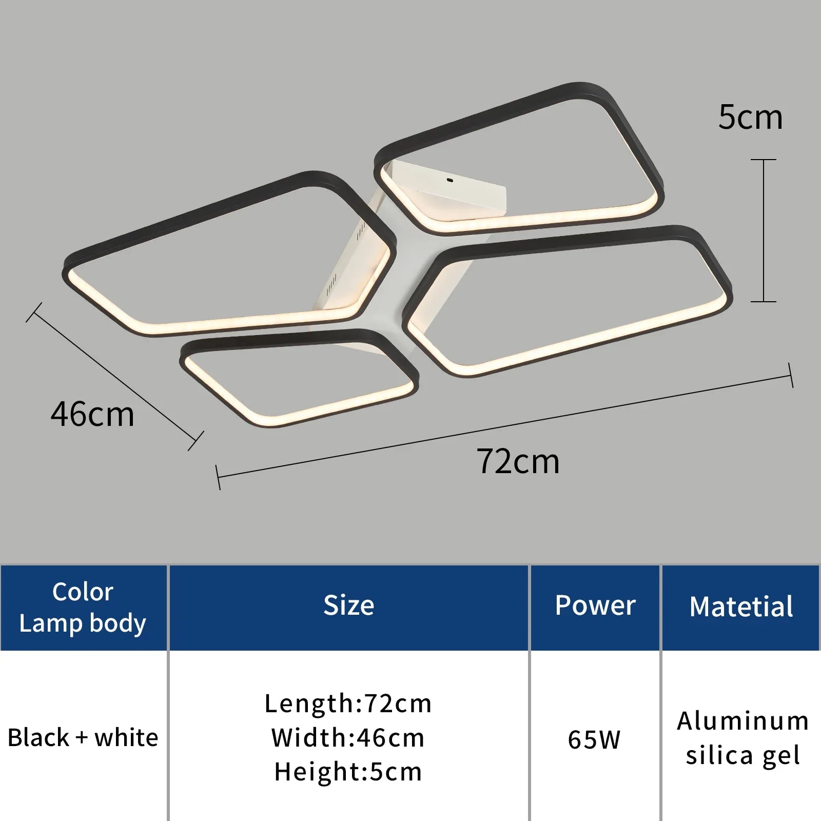 Afralia™ Modern LED Ceiling Light Fixture for Living Room & Bedroom Décor