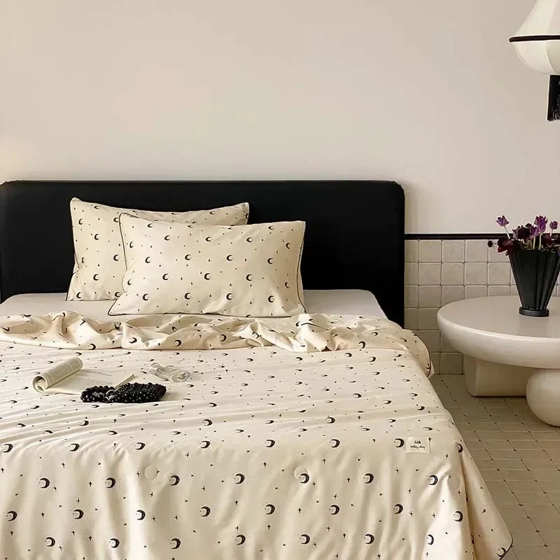 Afralia™ Cooling Quilt: Soft Silky Single Double Bed Blanket for Summer & Autumn