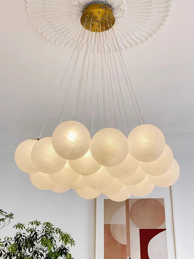 Afralia™ Modern Chandelier Pendant Light for Living Room, Bedroom, Dining Room
