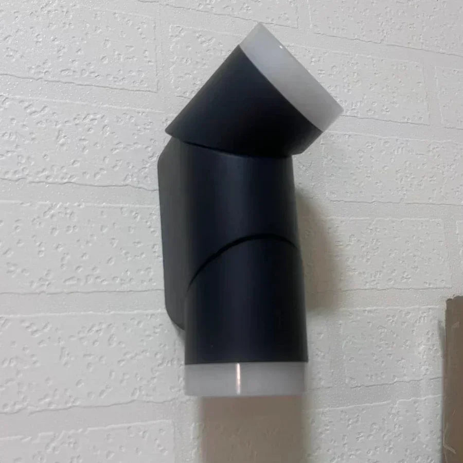 Afralia™ Outdoor LED Wall Light with Adjustable Up/Down Angle for Porch Lighting