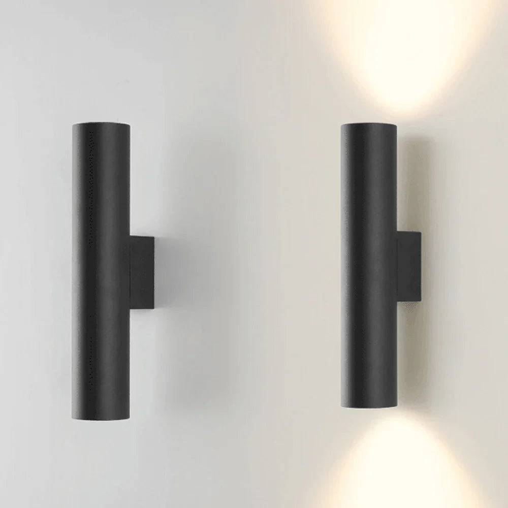 Afralia™ Double-Headed Cylindrical Wall Lights - Modern 14W COB LED Indoor Lighting