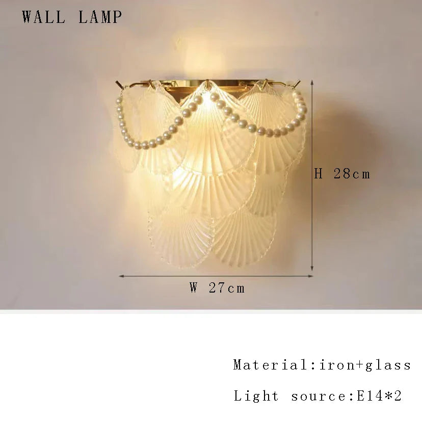 Afralia™ Crystal Pearl Chain Chandelier: Luxe Hanging Lamp for Exquisite Home Decor