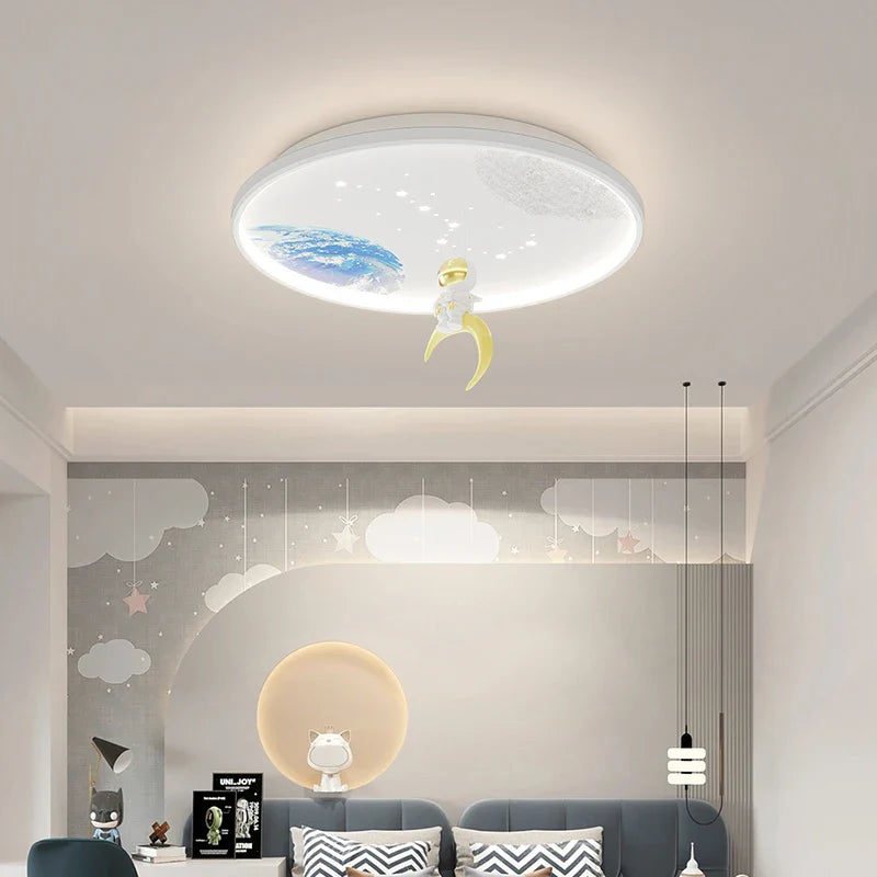 Afralia™ LED Chandelier Modern Lighting for Children's Room, Dining Room, Kitchen