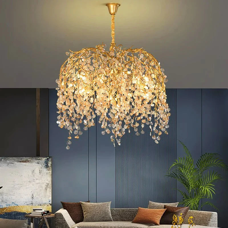 Afralia™ Modern Indoor Pendant Lights LED Chandelier for Dining Room