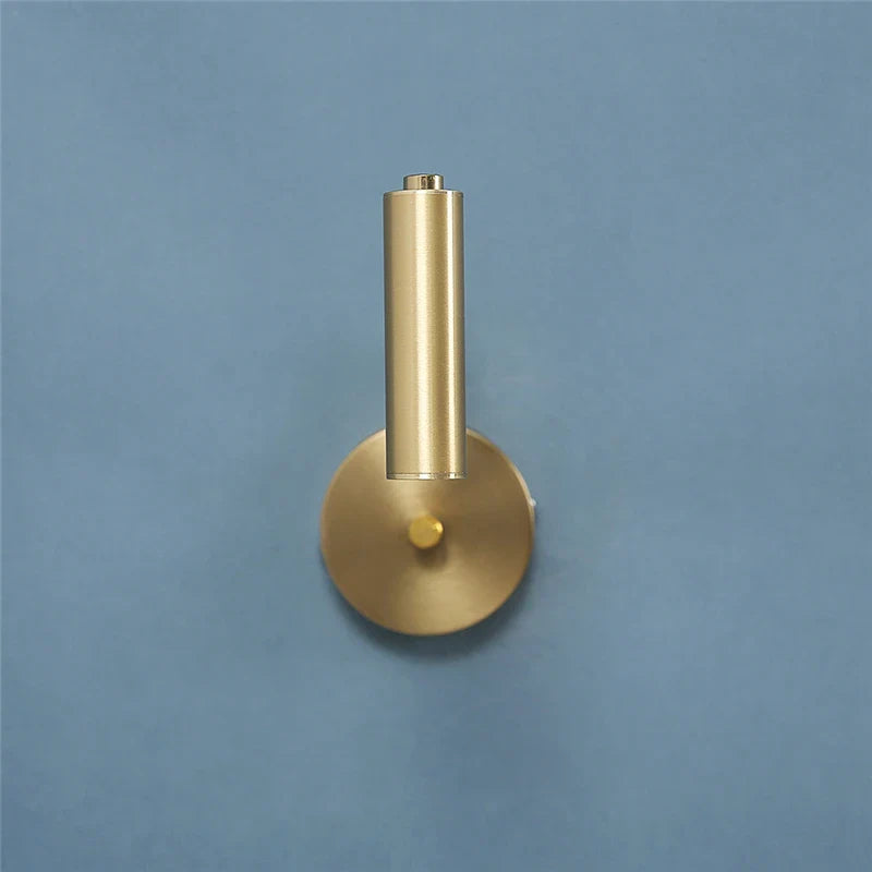 Afralia™ LED Rotatable Wall Lamps Black Gold White Sconce