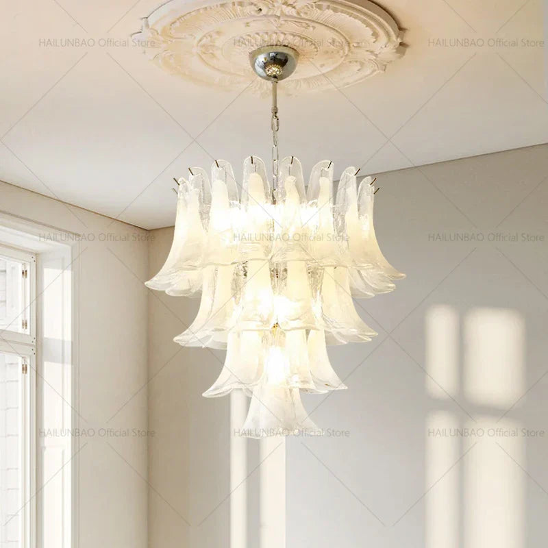 Afralia™ Elegant Crystal Chandelier for Duplex Apartment & Villa Staircase