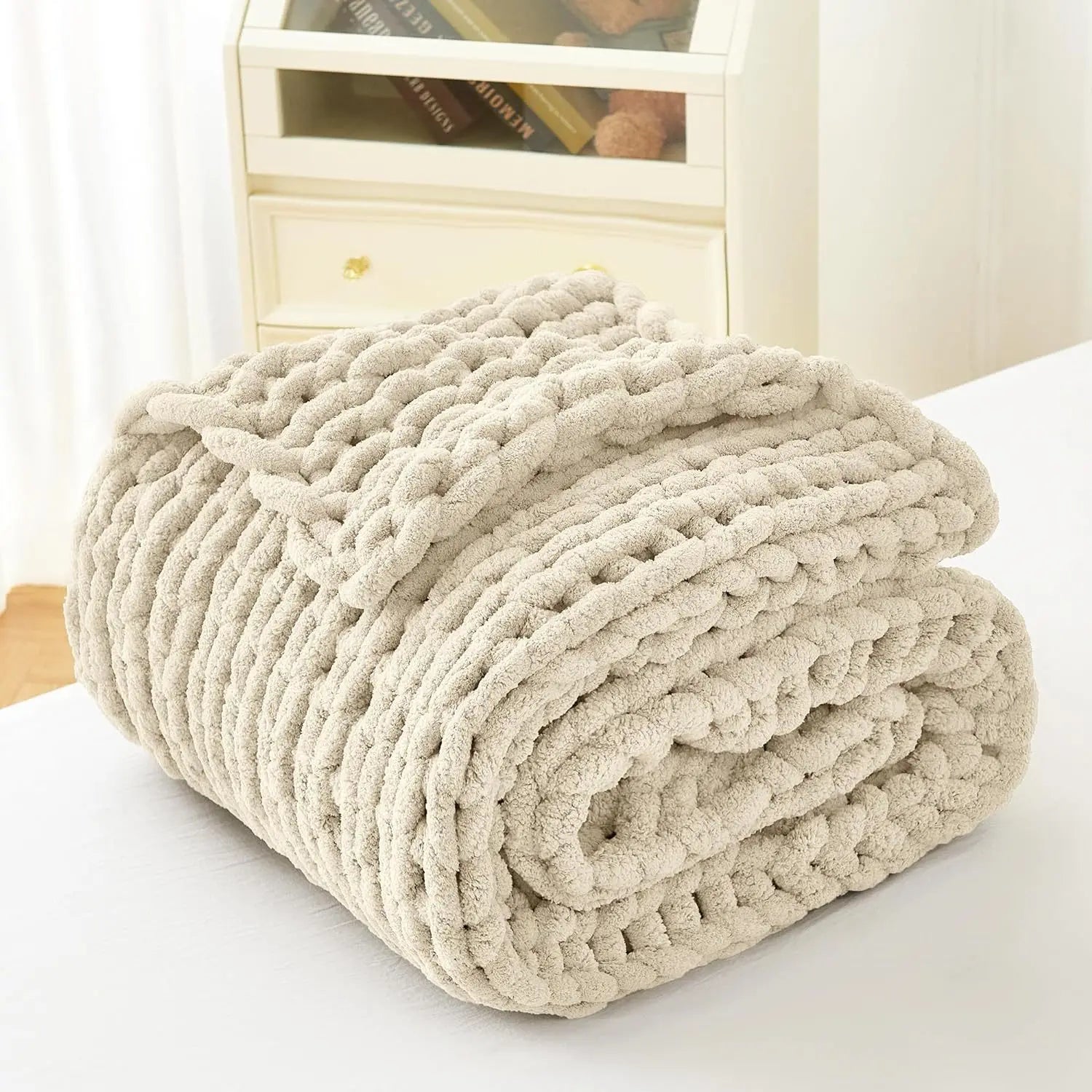 Afralia™ Cozy Autumn Fleece Blanket | Double-Sided Warm Flannel | Durable & Soft