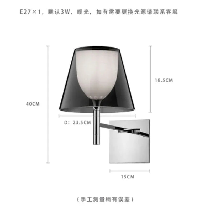 Afralia™ Rotary LED Wall Lamp Sconce Light for Bedroom & Living Room