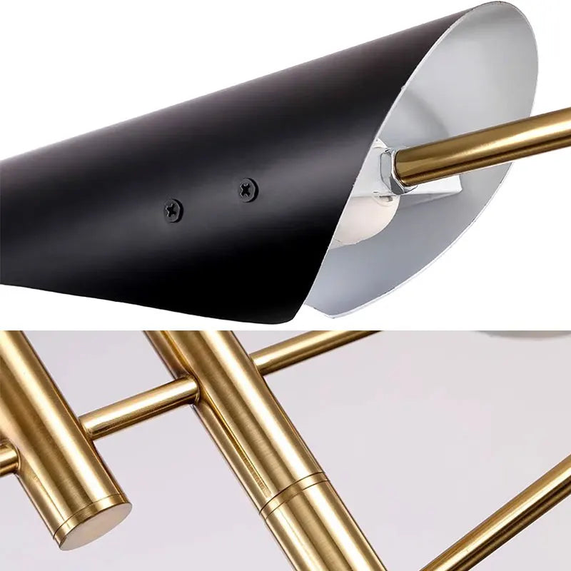 Afralia™ Modern White LED Ceiling Chandelier Hanging Lamp for Living Room, Bedroom, Dining Room