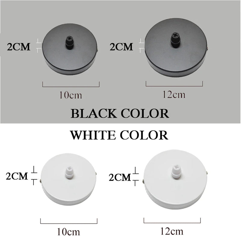 Afralia™ Ceiling Mount Canopy Plate for Multi-Head Pendant Chandeliers