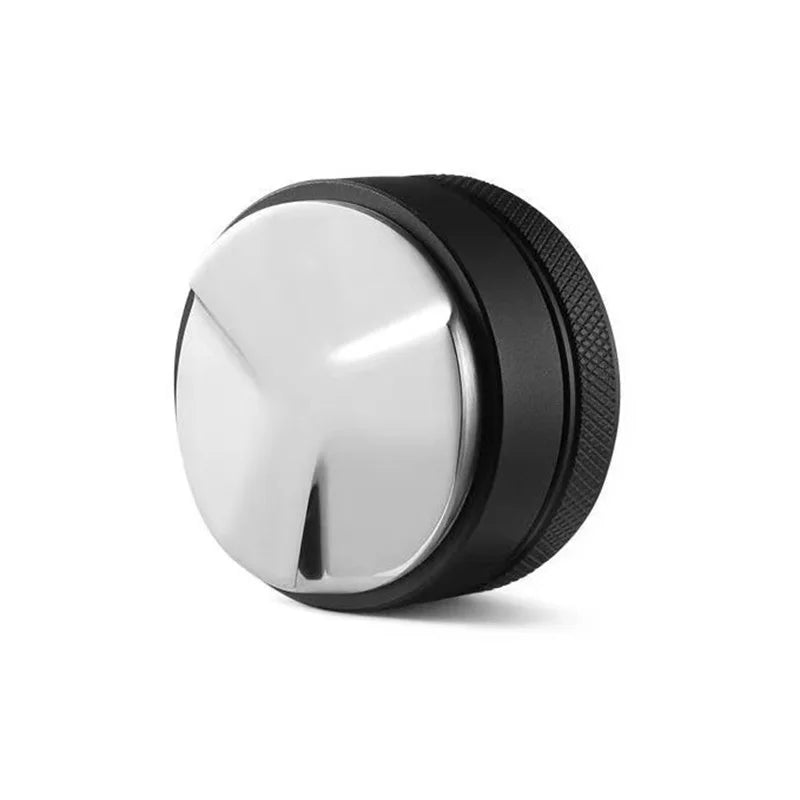 Afralia™ Coffee Distribution Tool: Adjustable Palm Tamper, Stainless Steel, 3 Angled Slopes