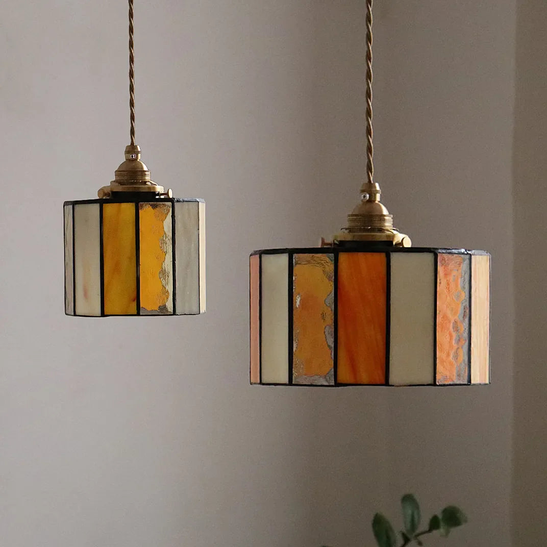 Afralia™ Glass Pendant Light Fixture Modern Nordic Style Hanging Lamp for Living Room