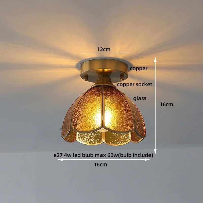 Afralia™ Wabi Sabi LED Ceiling Light - Modern Nordic Flush Mount Fixture for Living Room