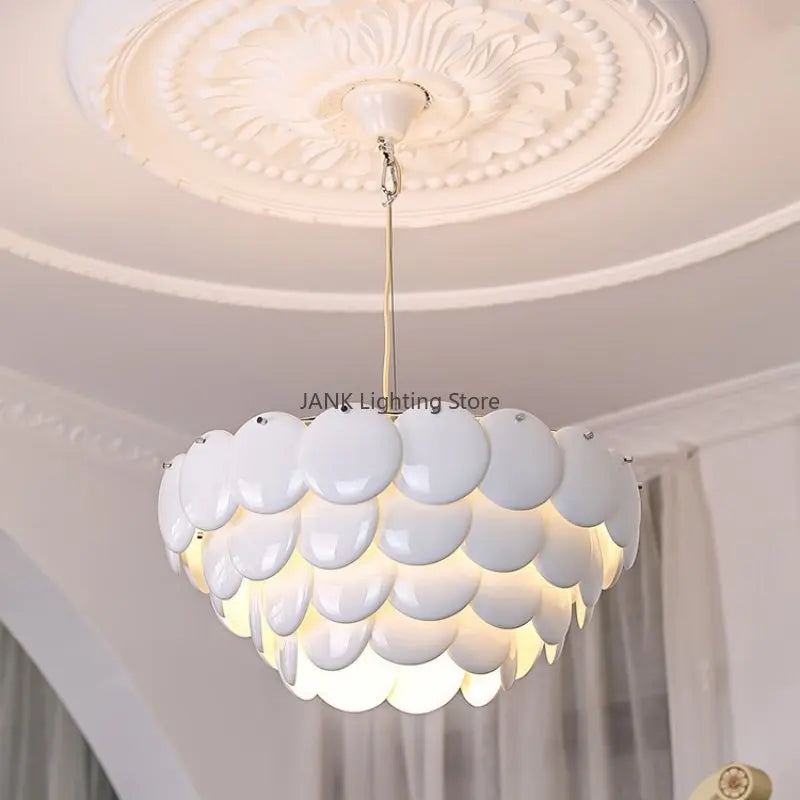 Afralia™ French Ceramic Chandelier: Romantic LEDs for Luxury Living Room & Restaurant Decor