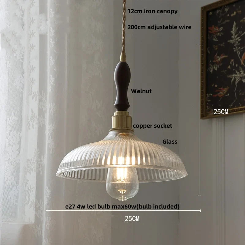 Afralia™ White Bud Glass LED Pendant Light: Modern Nordic Hanging Lamp with Adjustable Wire