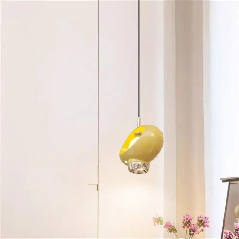 Afralia™ Modern Adjustable Round Pendant Light with LED, Stretchable Angle for Home Decor