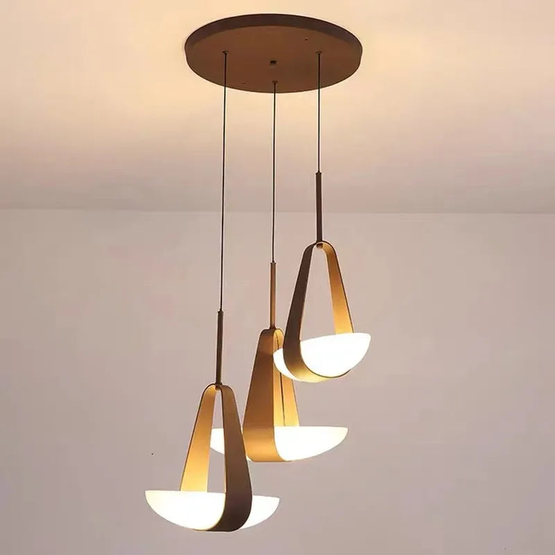 Afralia™ Nordic Chandelier: Kitchen Dining Room Pendant Light Fixture & Home Decor Accessory