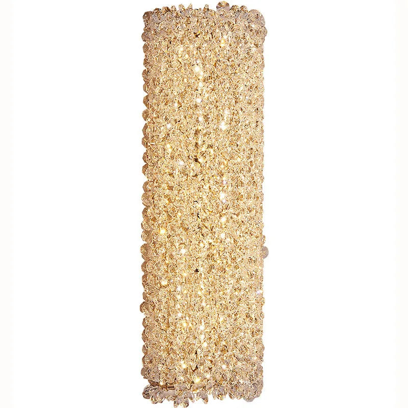Afralia™ Crystal Wall Lamp: Modern Minimalist Master Bedroom Lighting