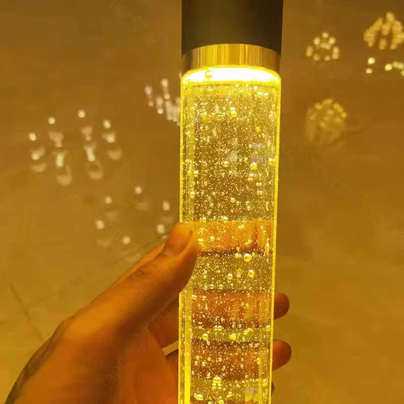 Afralia™ Cylindrical Crystal Chandelier: Modern Villa Living Room Lamp for Stylish Interiors.