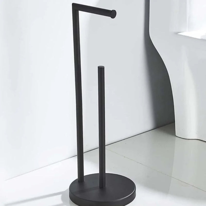 Afralia™ Stainless Steel Paper Towel Holder for Bathroom & Kitchen