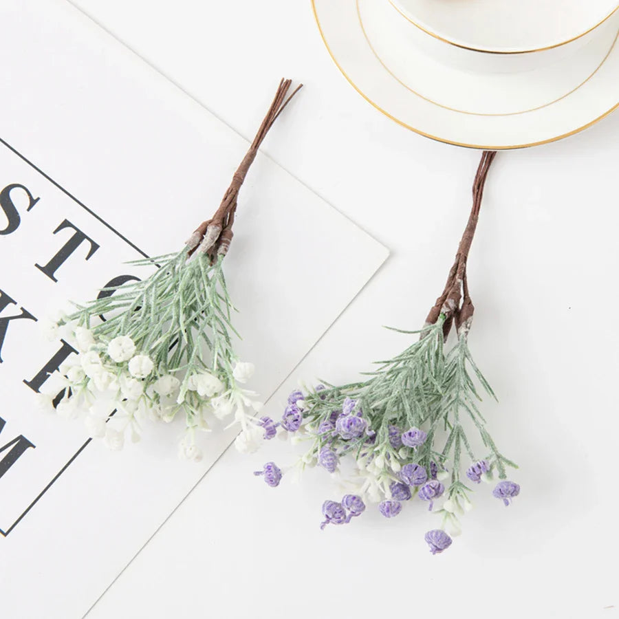 Afralia™ Artificial Gypsophila Plants for Home Decor, Garden, Wedding - Set of 12