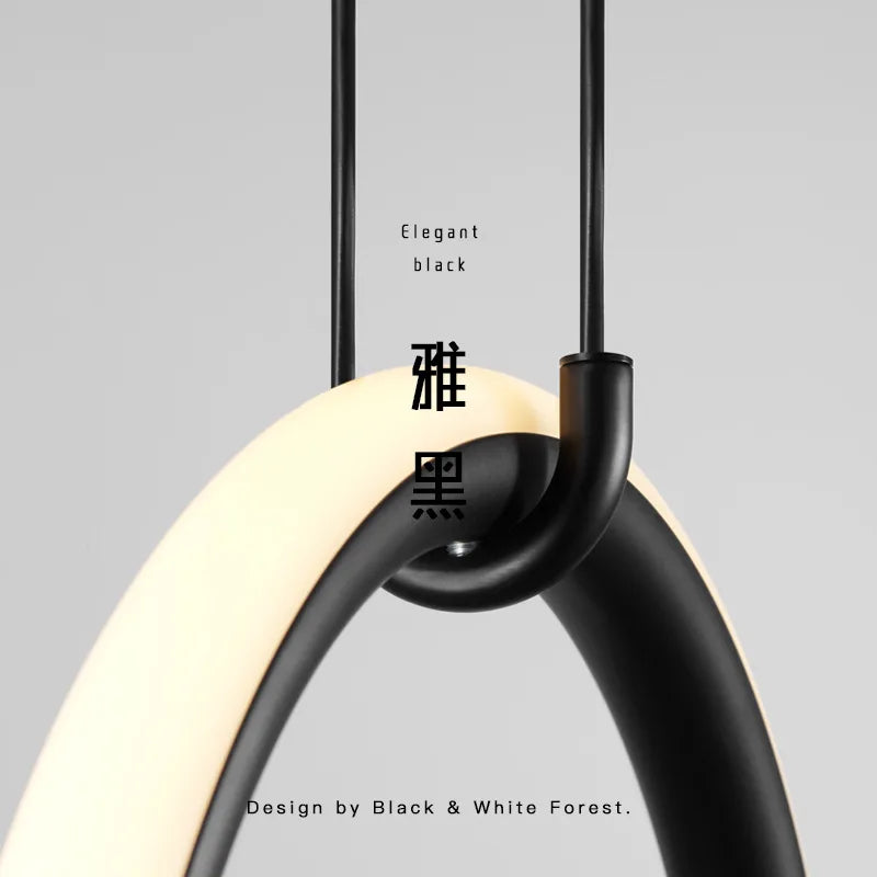 Afralia™ Minimalist Geometric LED Pendant Island Lighting