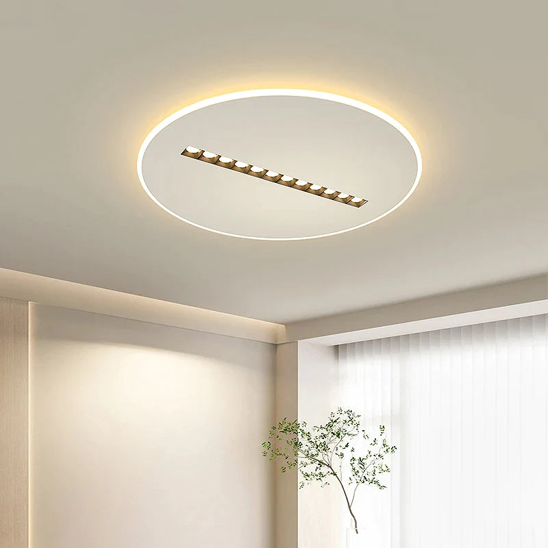 Afralia™ Modern Round Ceiling Lamps for Living Room Study Bedroom Lighting