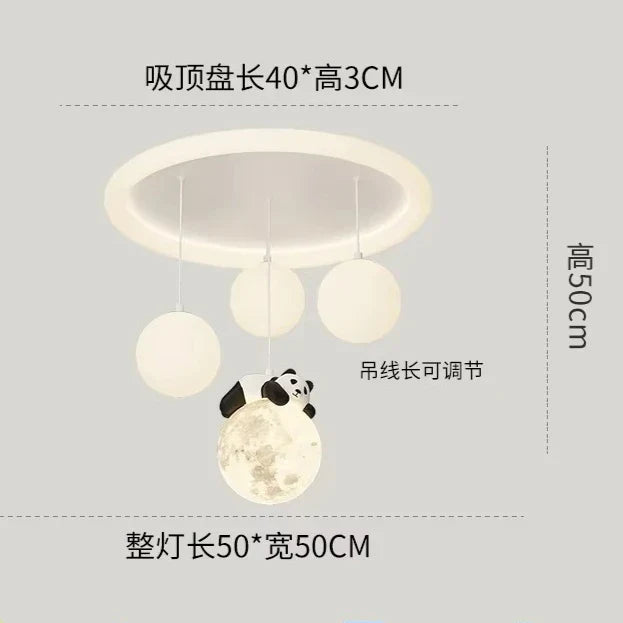 Afralia™ Cloud Bubble Ball Ceiling Light for Kids' Room Bedroom Nursery