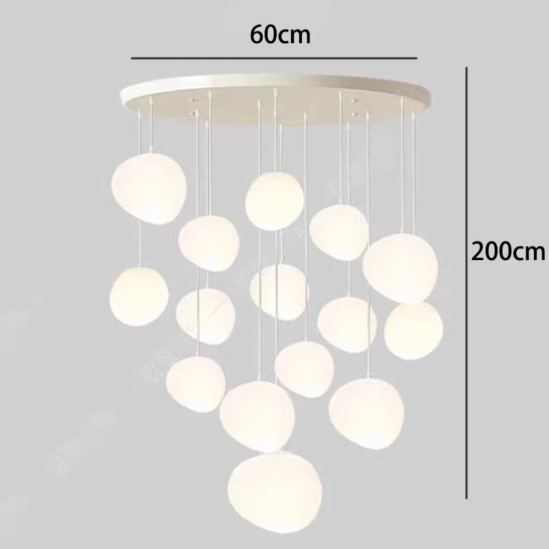 Afralia™ Modern LED Chandeliers for Living Room & Dining Room Lighting