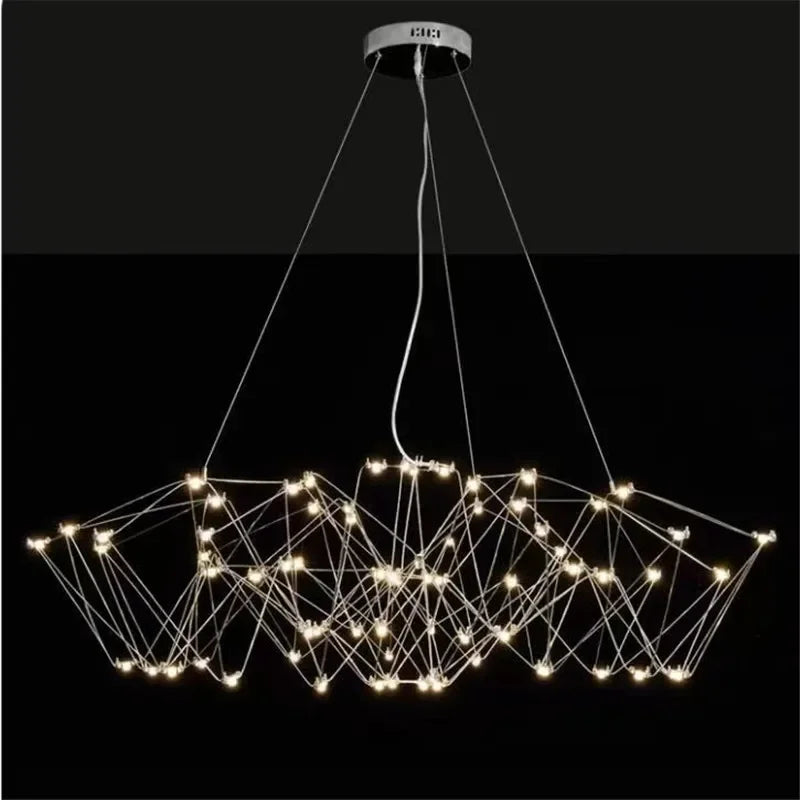 Afralia™ Cube Light: Modern Creative LED Pendant Lamp for Living Room and Restaurant