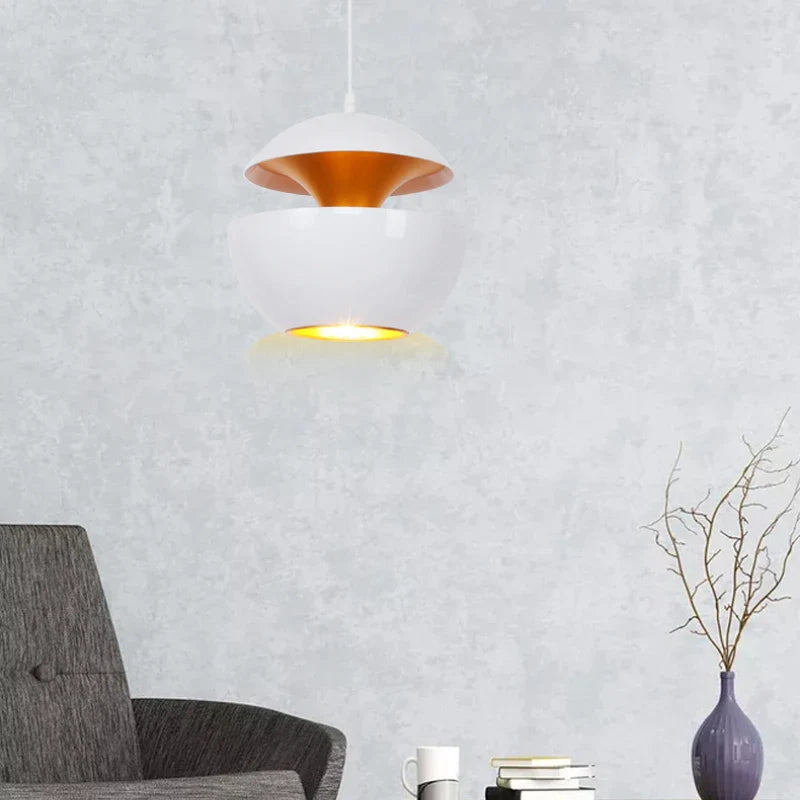 Afralia™ Nordic Apple Pendant Lamp LED Indoor Lighting for Home Decor & Creative Ambiance