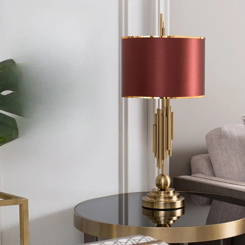 Afralia™ Nordic Luxury Table Lamp for Living Room Study - Original Indoor Lighting